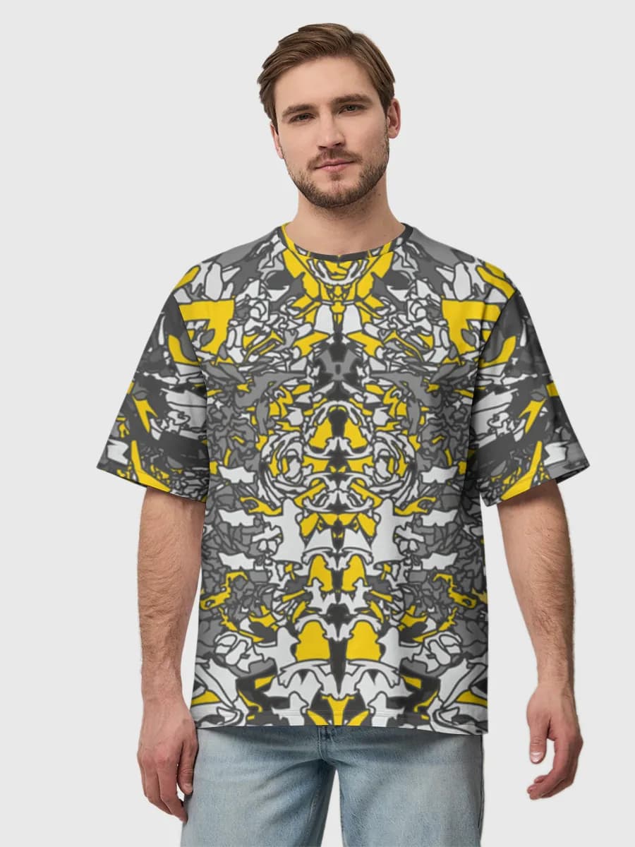 Men's oversized cotton T-shirt