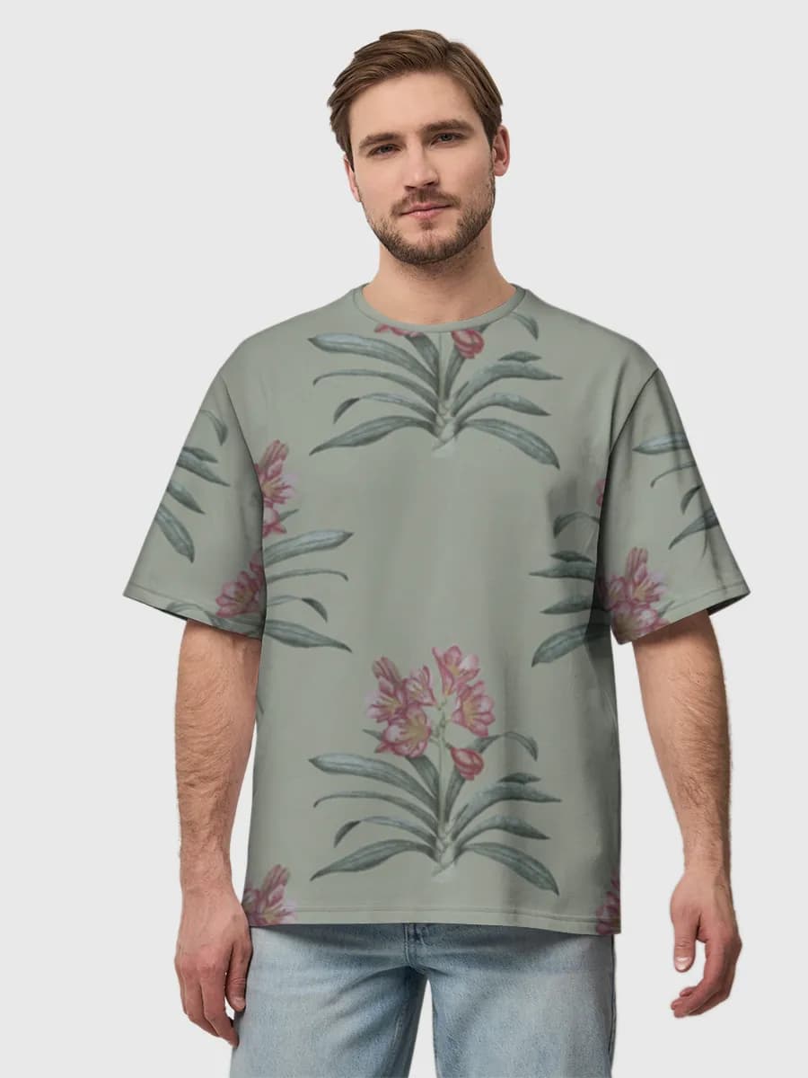Men's oversized cotton T-shirt