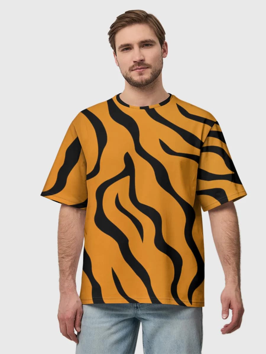 Men's oversized cotton T-shirt