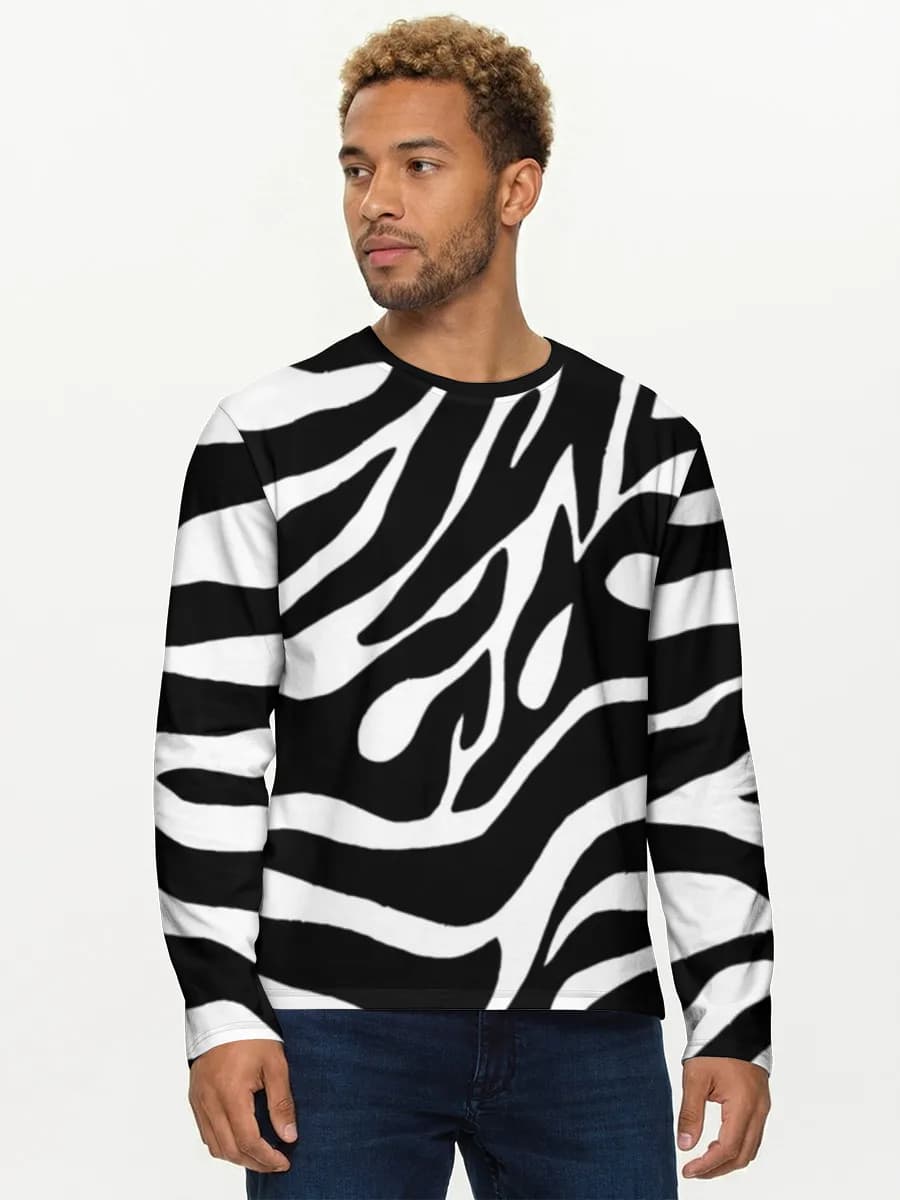 Men's cotton long sleeve shirt