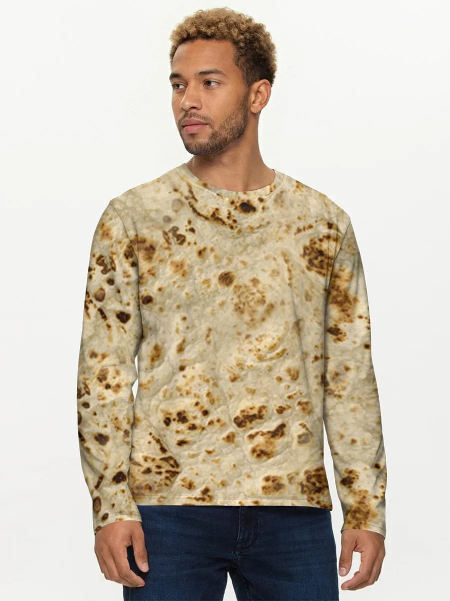 Men's cotton long sleeve shirt