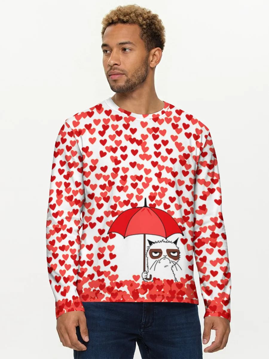 Men's cotton long sleeve shirt
