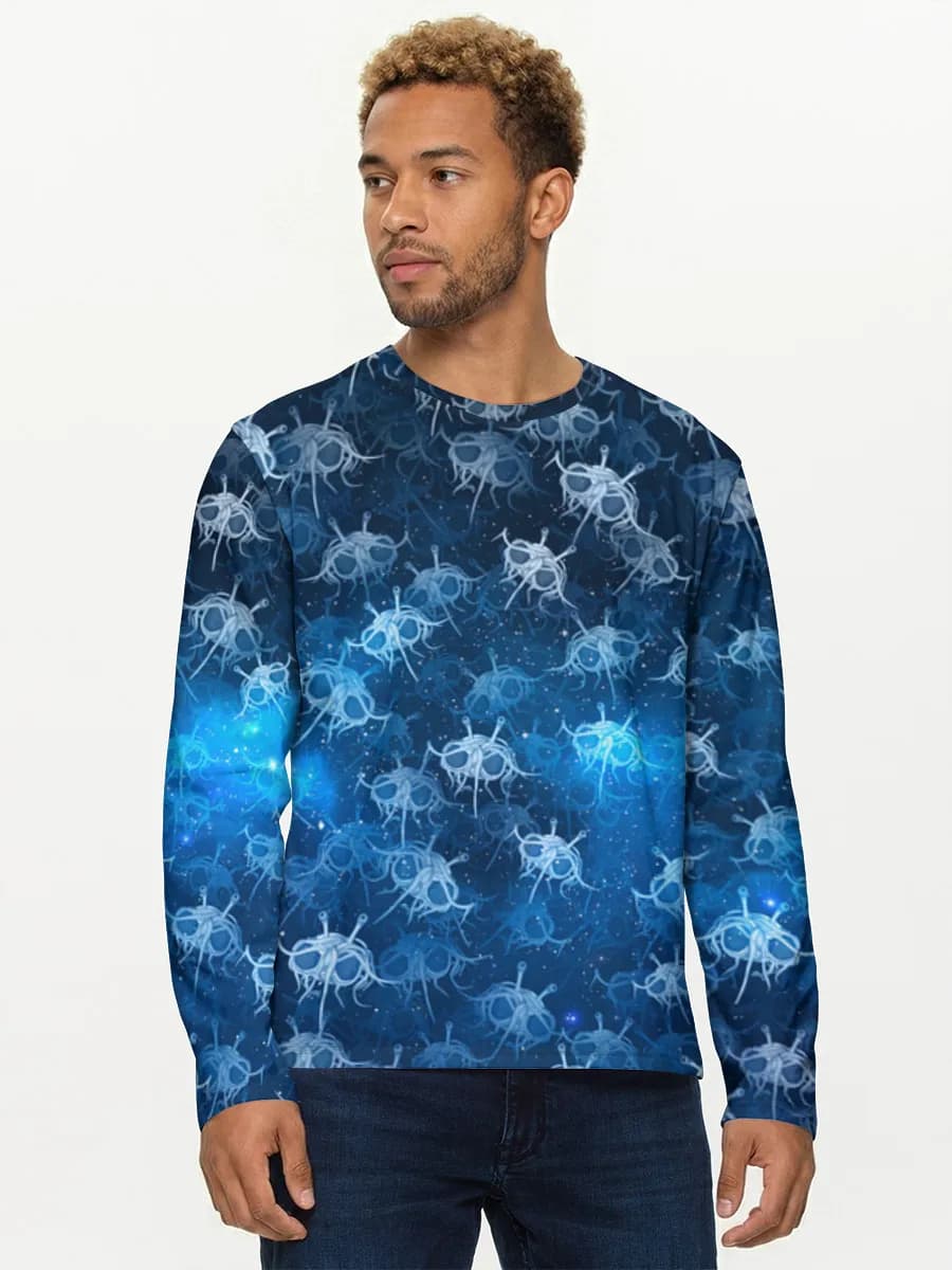 Men's cotton long sleeve shirt