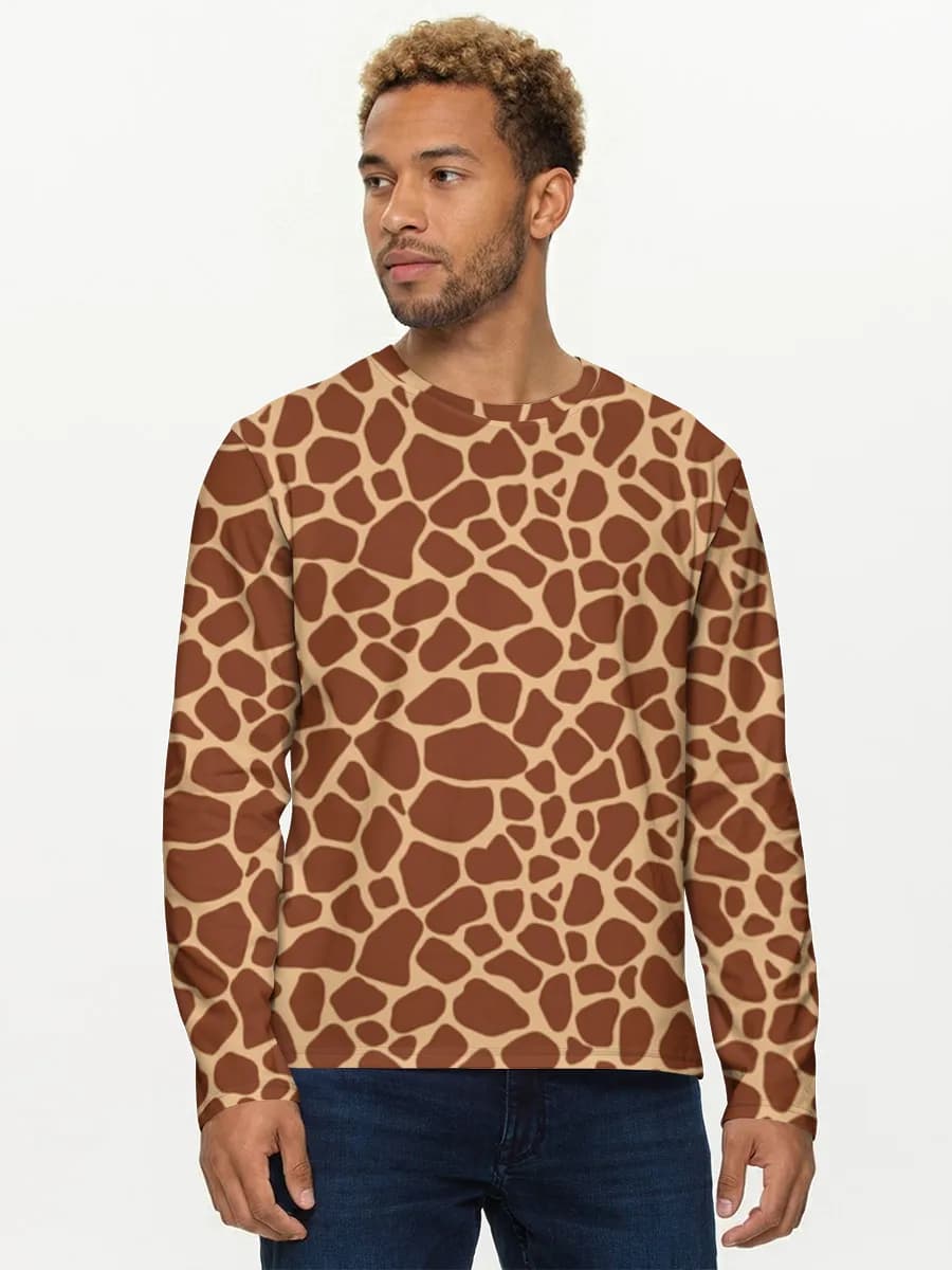 Men's cotton long sleeve shirt