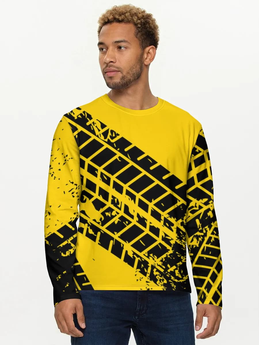 Men's cotton long sleeve shirt