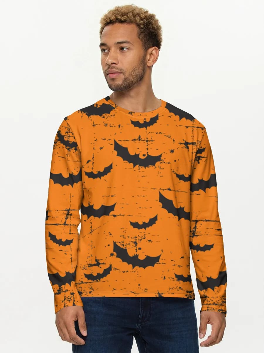 Men's cotton long sleeve shirt