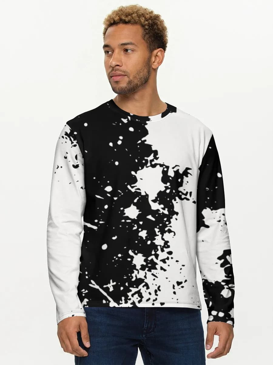Men's cotton long sleeve shirt