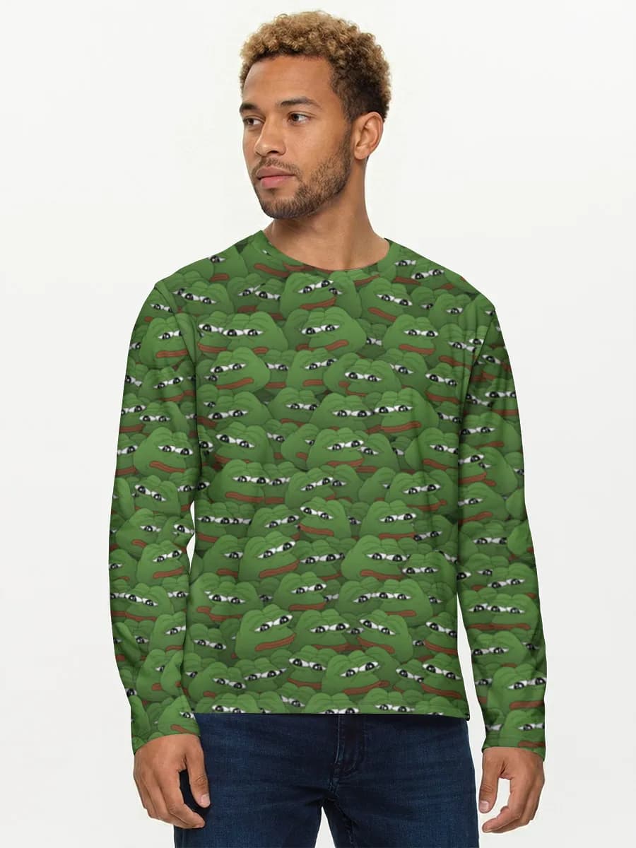 Men's cotton long sleeve shirt