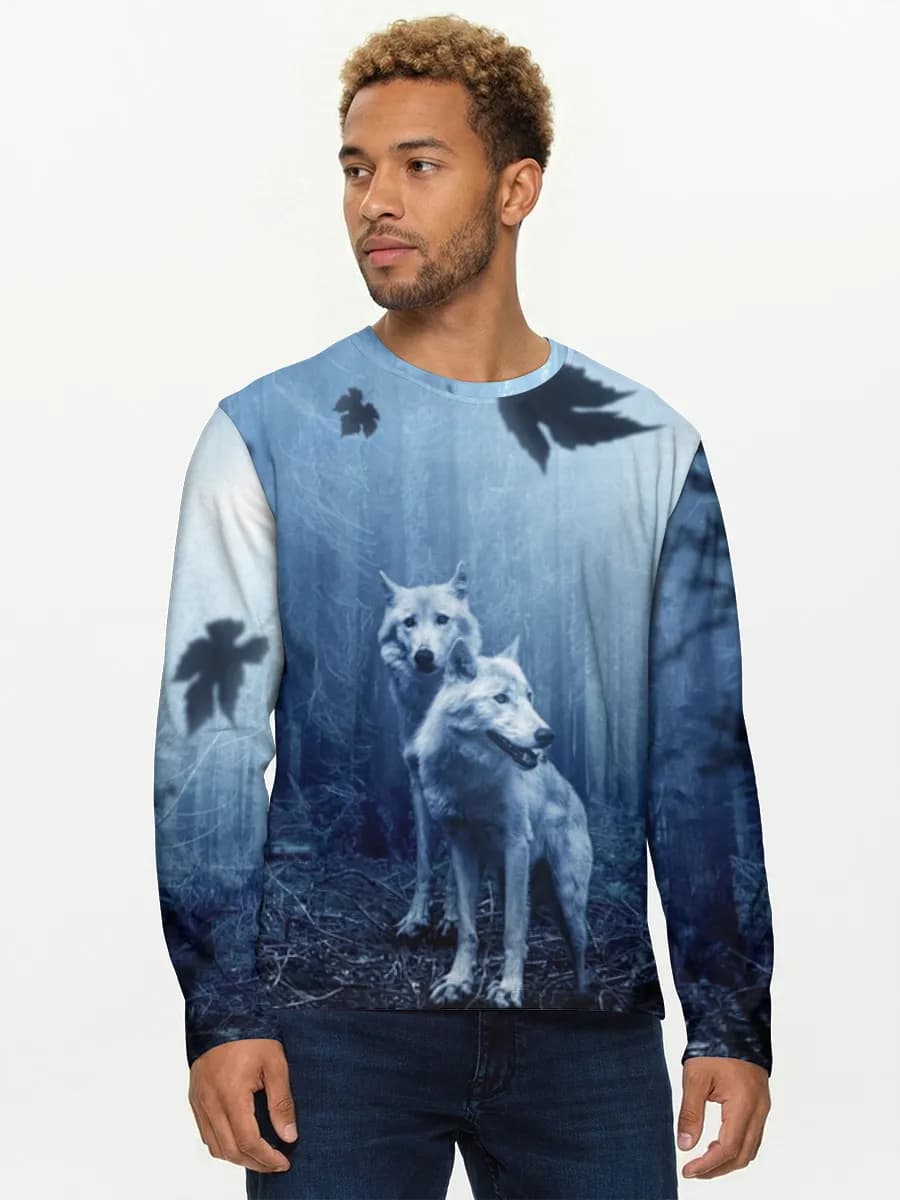 Men's cotton long sleeve shirt