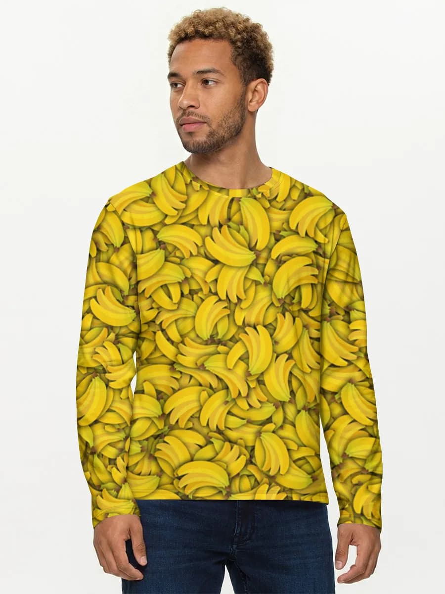 Men's cotton long sleeve shirt