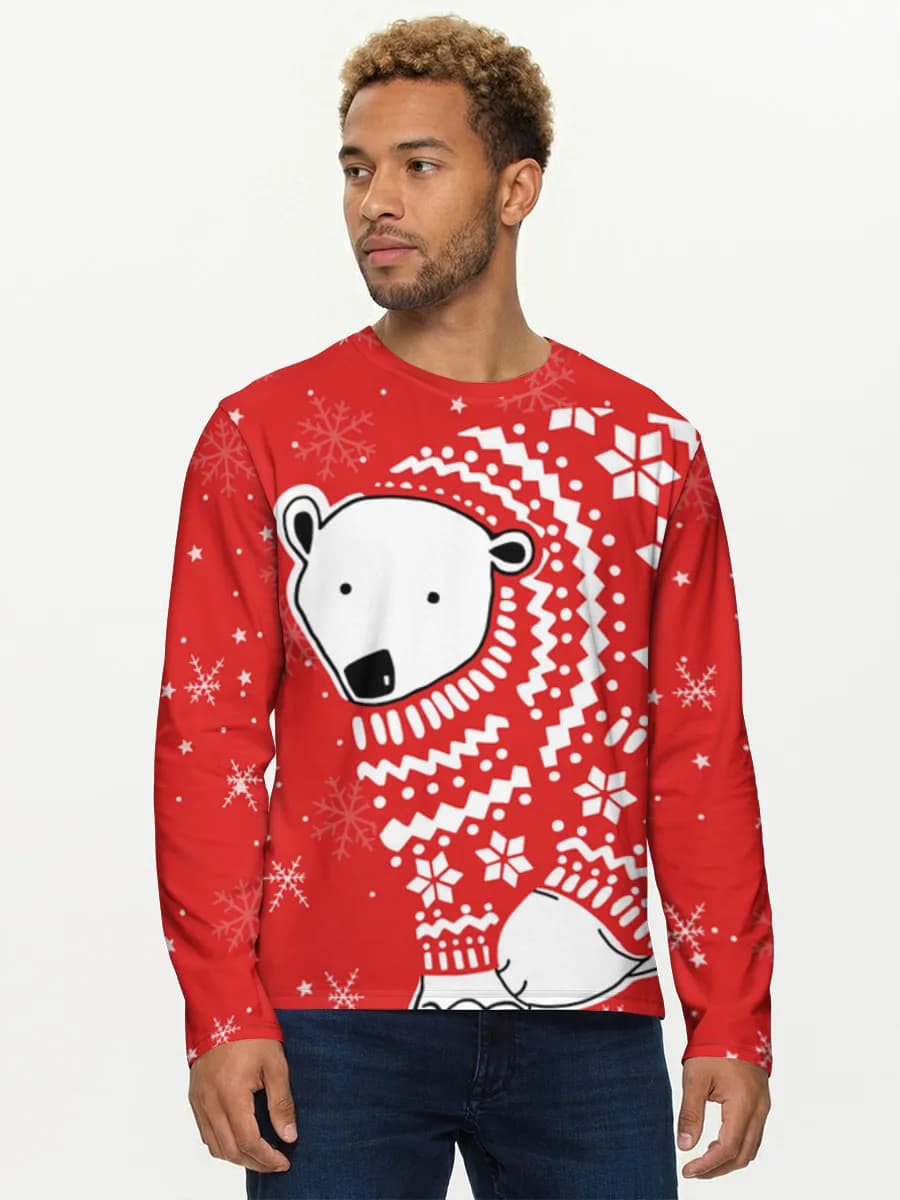 Men's cotton long sleeve shirt