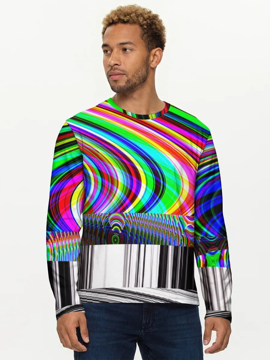 Men's cotton long sleeve shirt