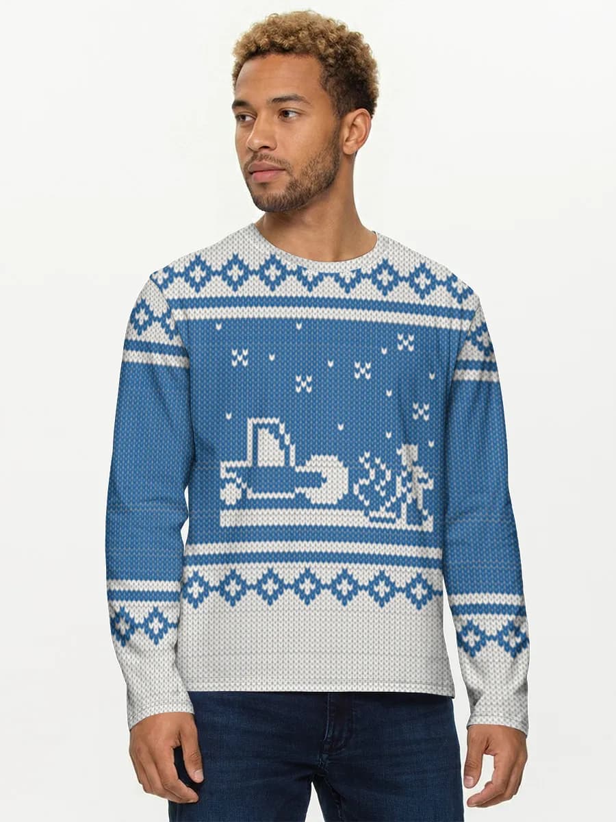 Men's cotton long sleeve shirt