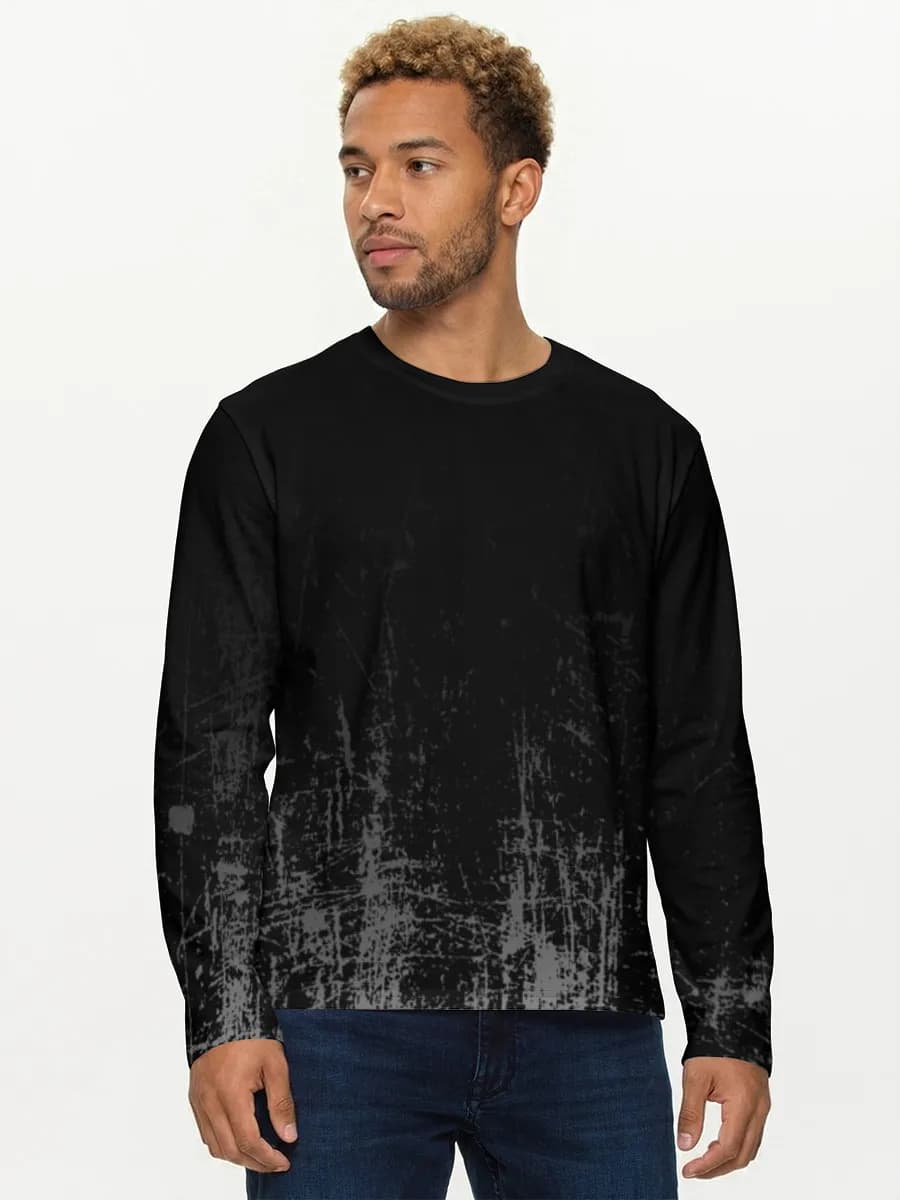 Men's cotton long sleeve shirt