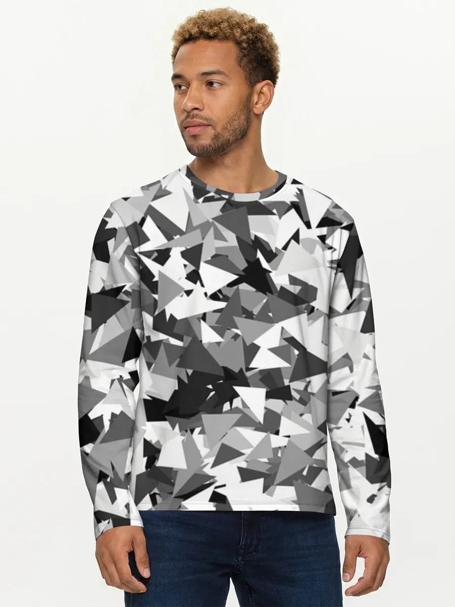Men's cotton long sleeve shirt