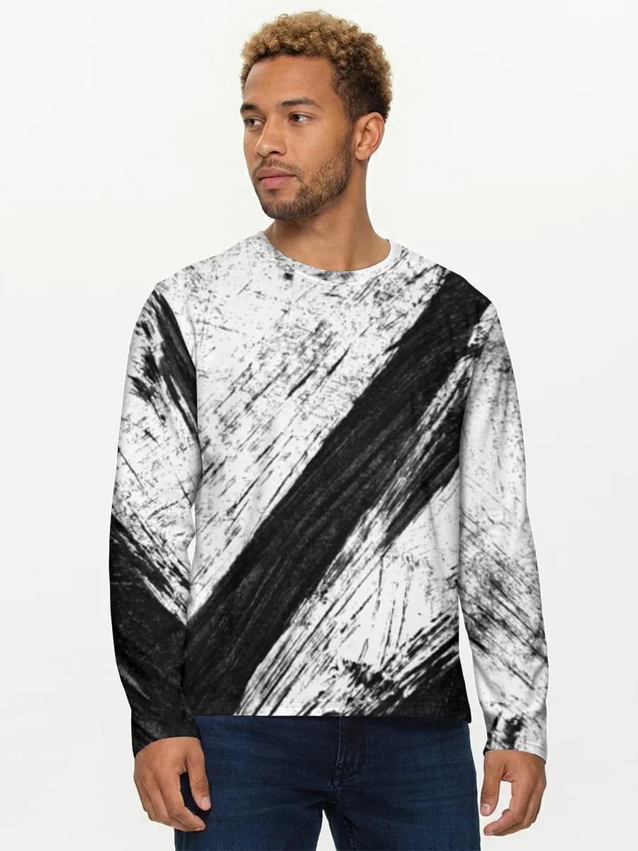 Men's cotton long sleeve shirt