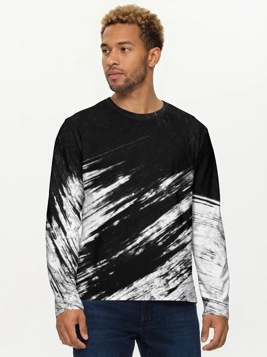 Men's cotton long sleeve shirt