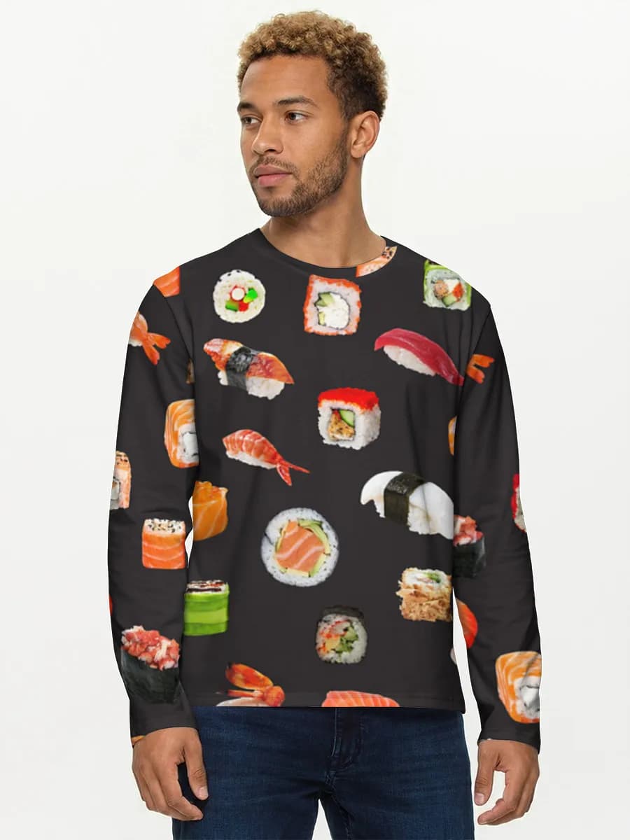 Men's cotton long sleeve shirt