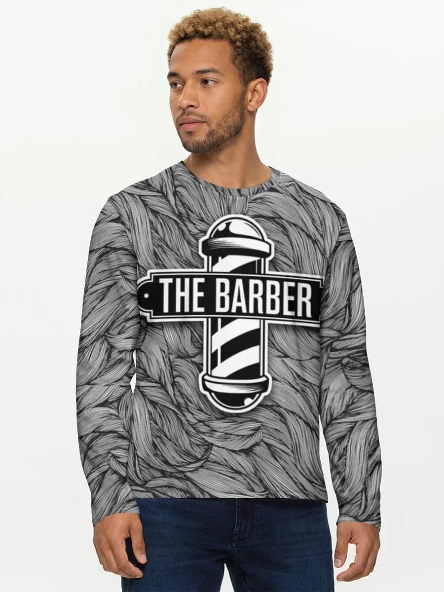 Men's cotton long sleeve shirt