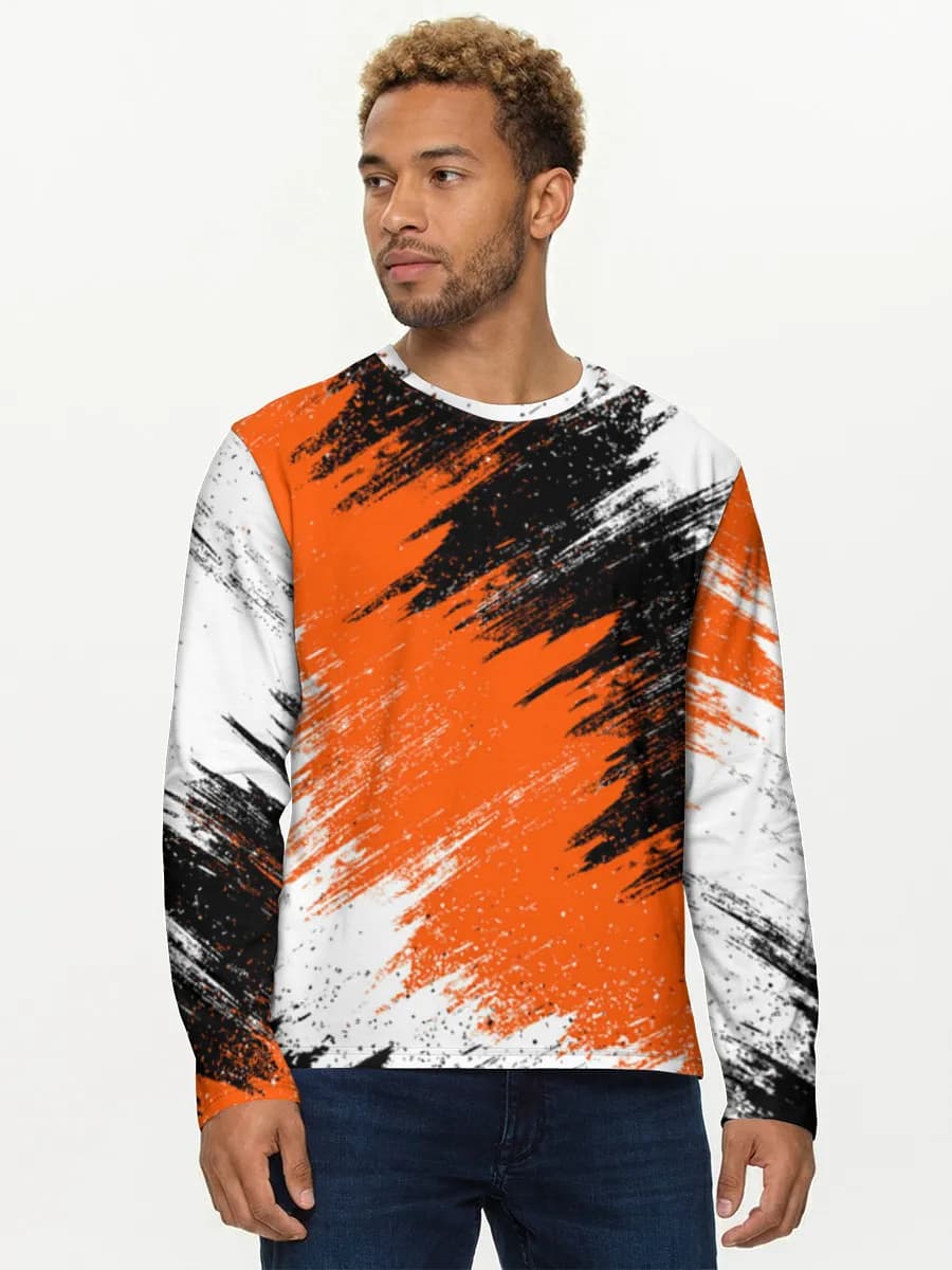 Men's cotton long sleeve shirt