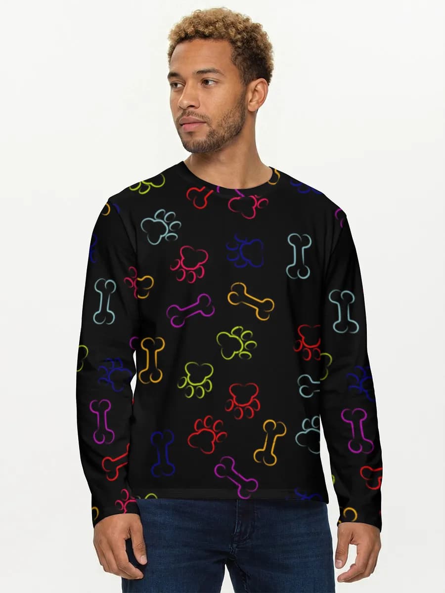 Men's cotton long sleeve shirt