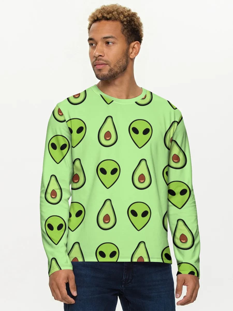 Camisa de manga larga de algodón para hombre