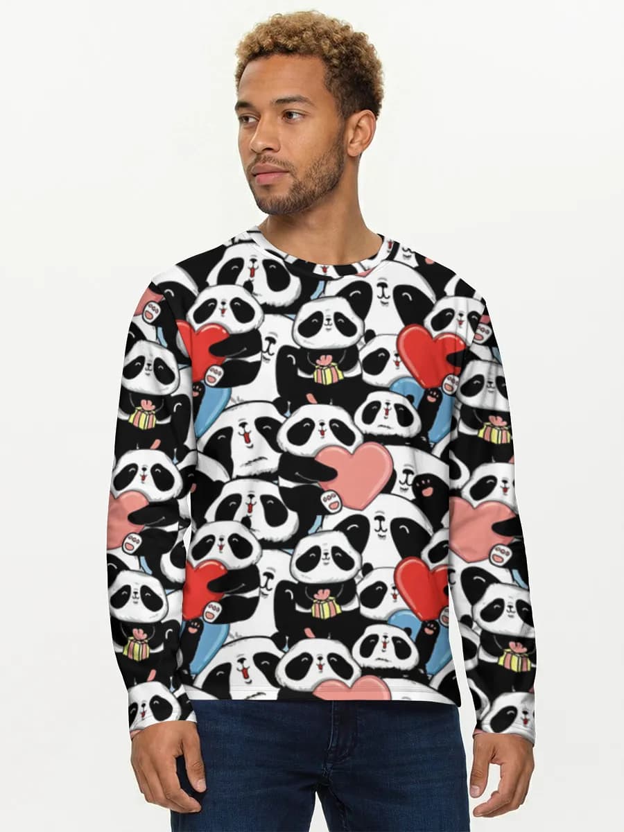 Men's cotton long sleeve shirt