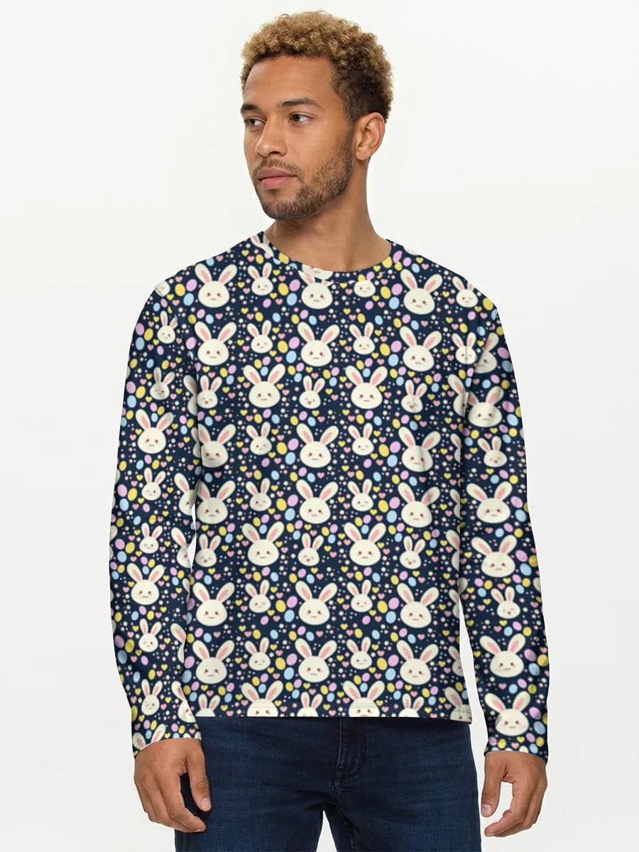Men's cotton long sleeve shirt