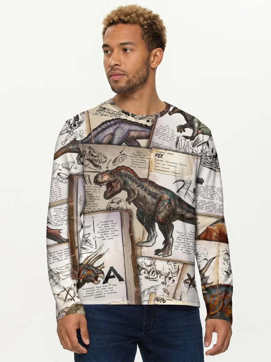 Men's cotton long sleeve shirt