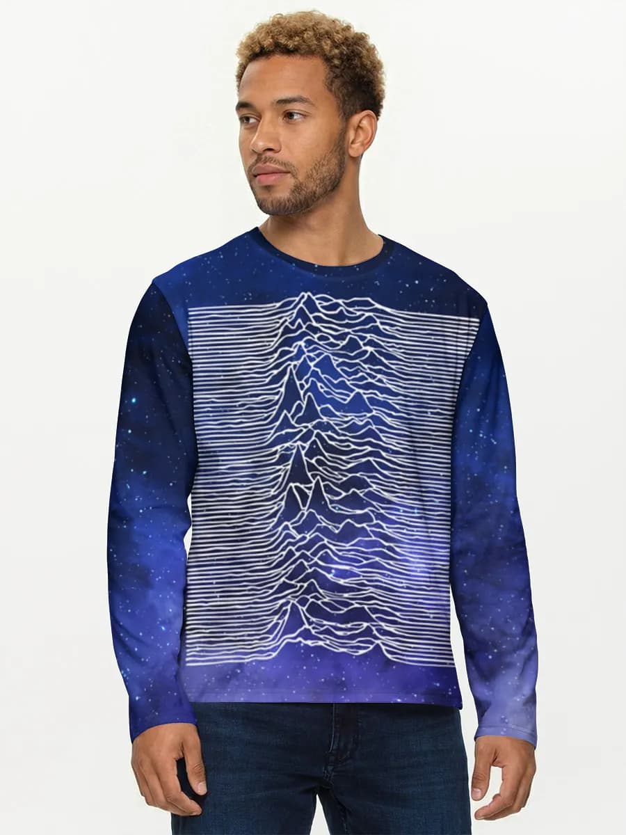 Men's cotton long sleeve shirt