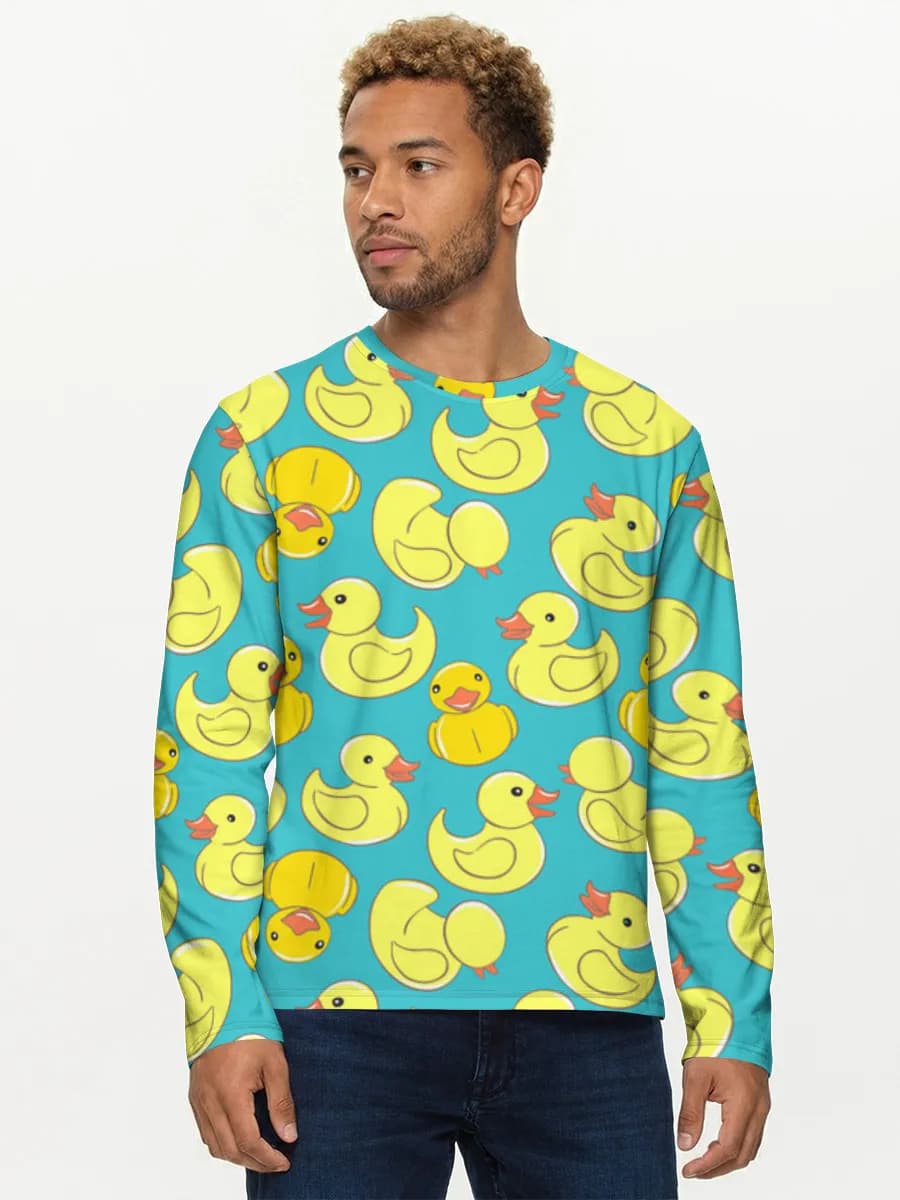 Men's cotton long sleeve shirt