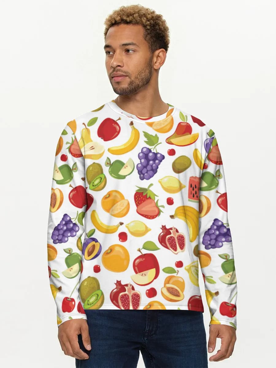 Men's cotton long sleeve shirt