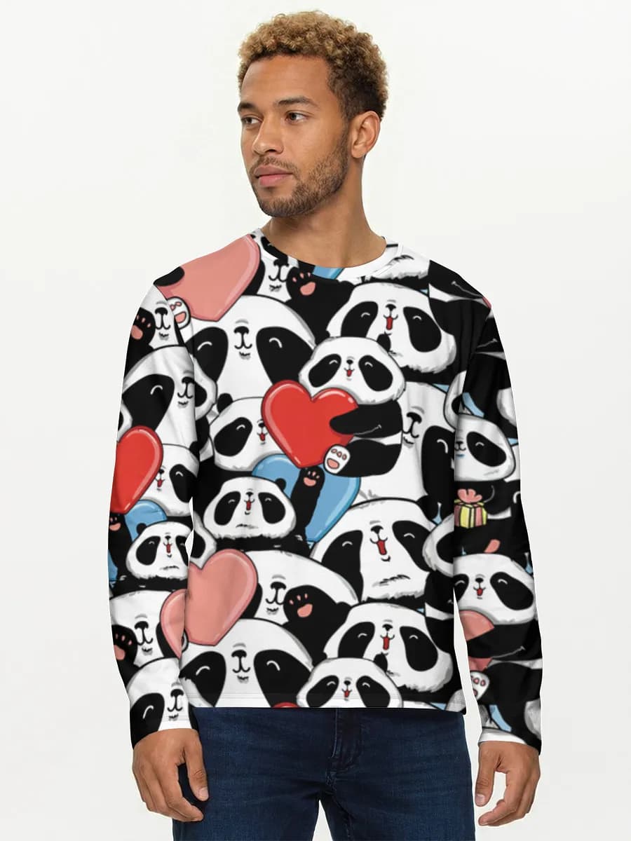 Men's cotton long sleeve shirt