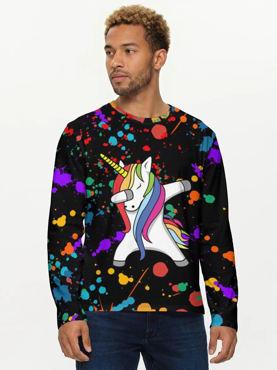 Men's cotton long sleeve shirt