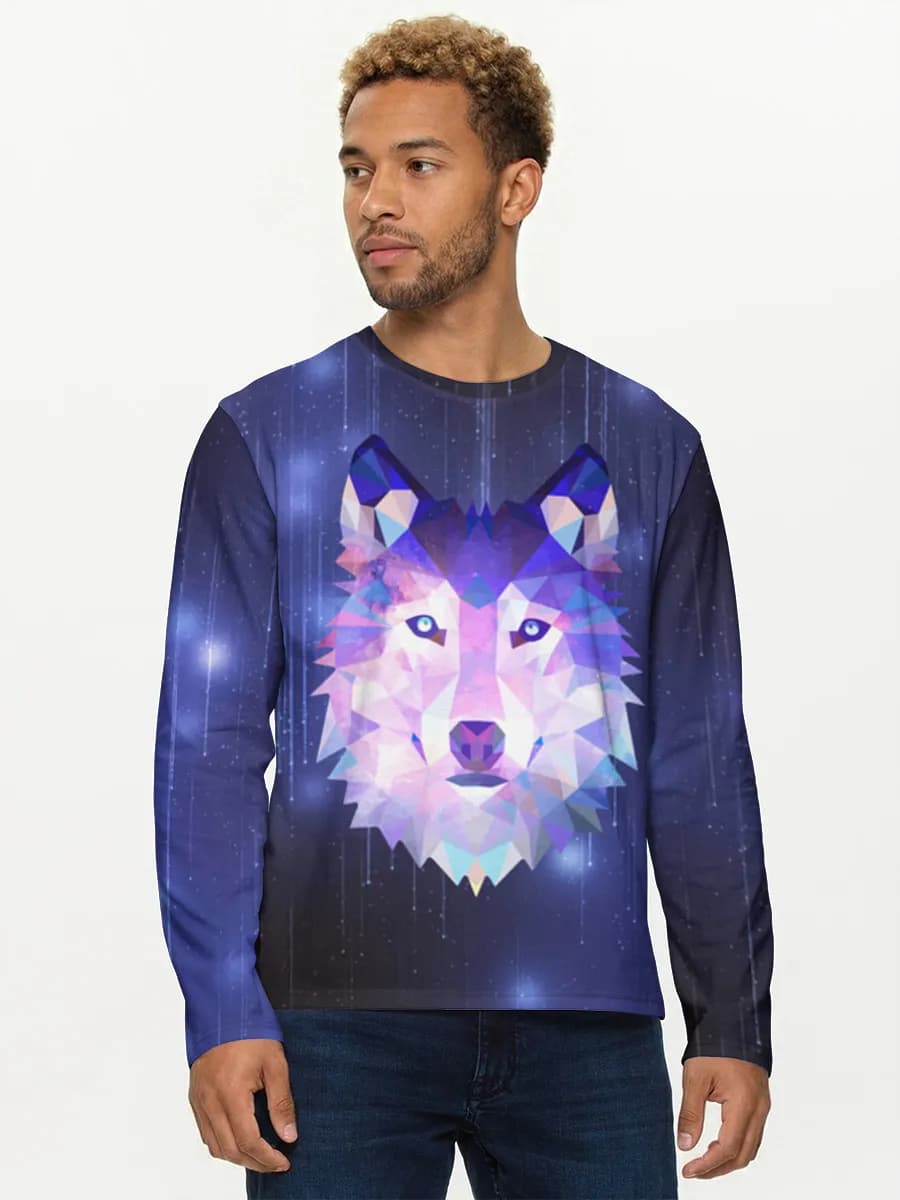 Men's cotton long sleeve shirt