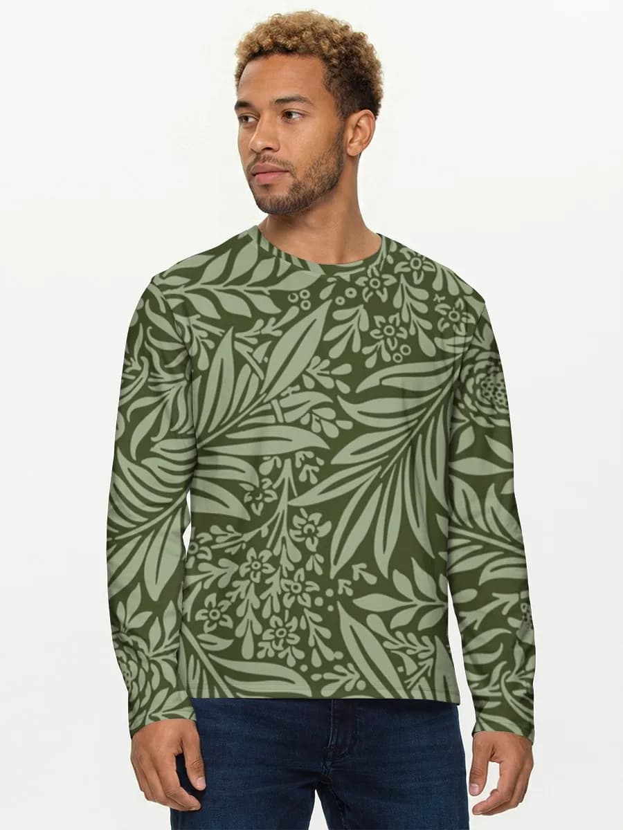 T-shirt Coton Manches Longues Homme