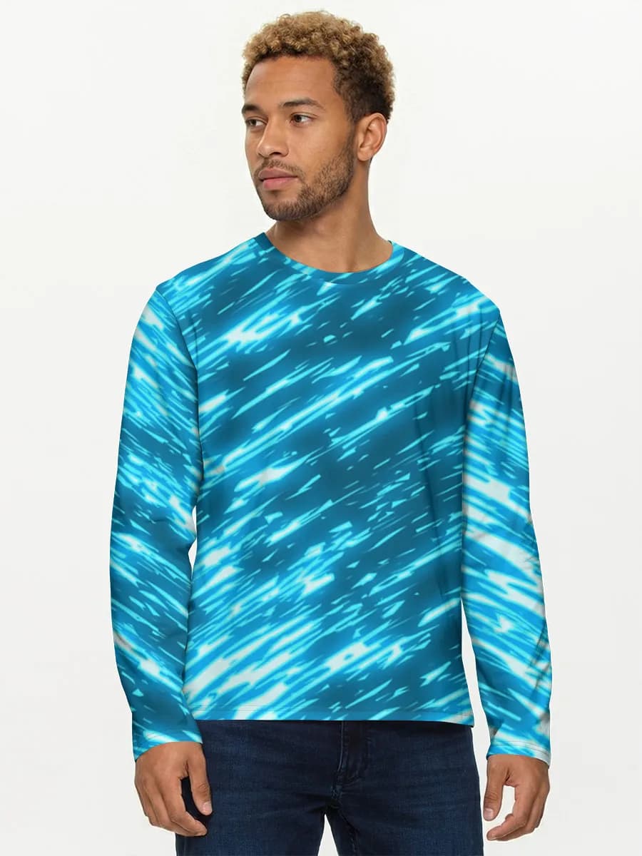 Men's cotton long sleeve shirt