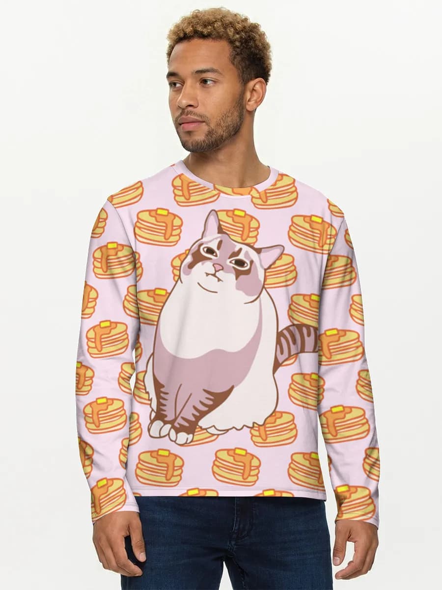 Men's cotton long sleeve shirt