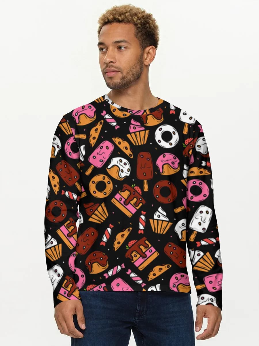 Camisa de manga larga de algodón para hombre