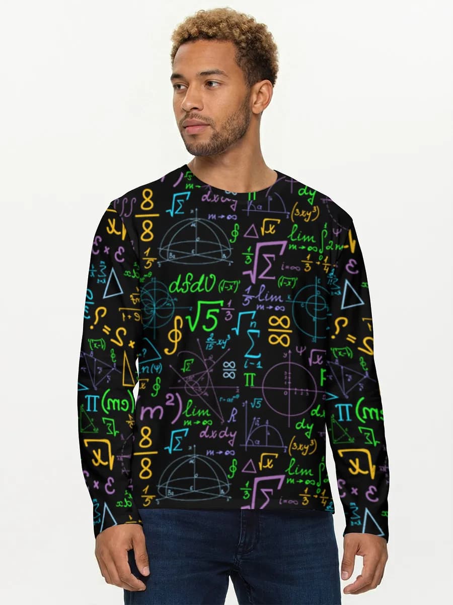 Men's cotton long sleeve shirt