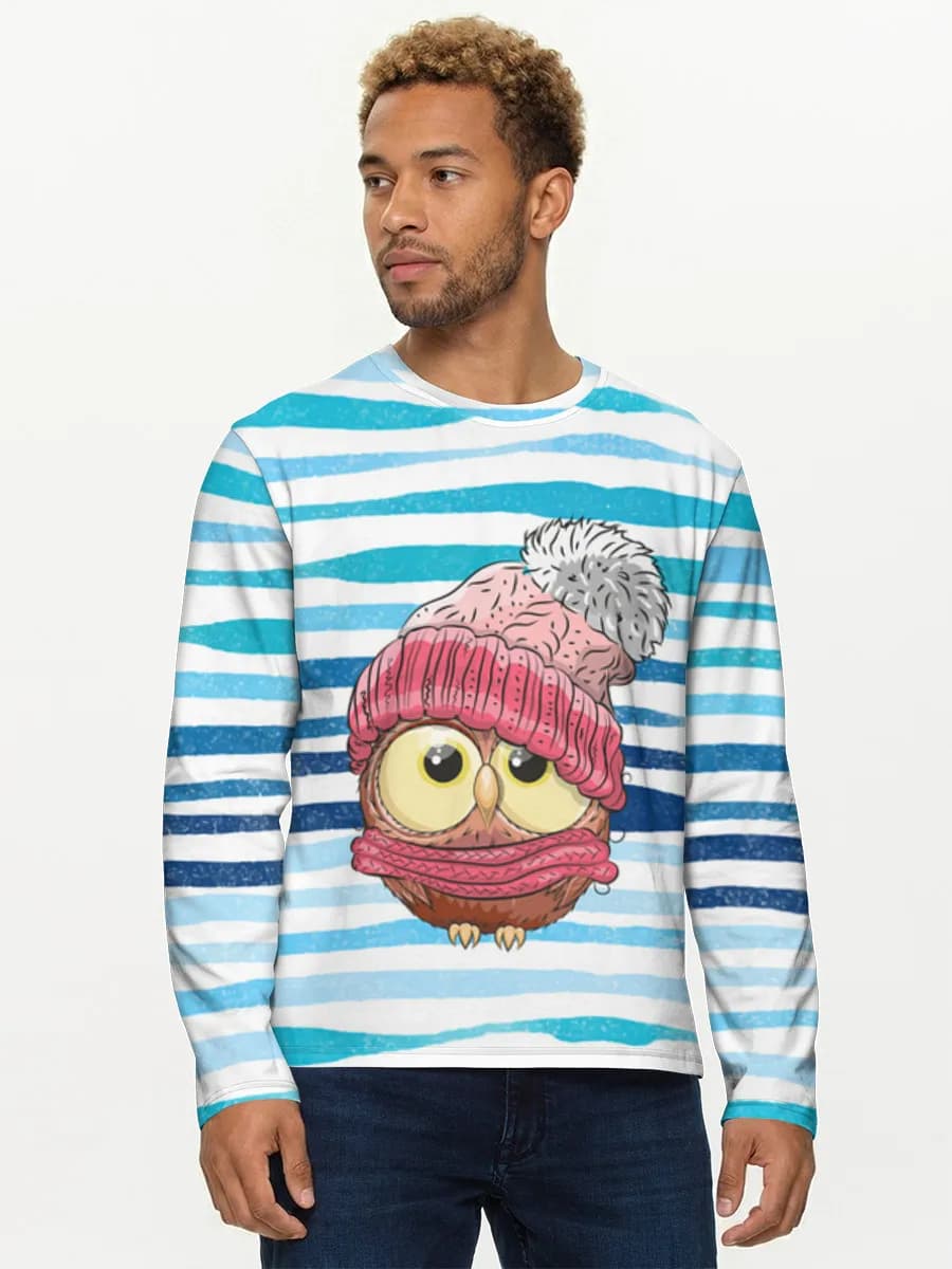 Men's cotton long sleeve shirt