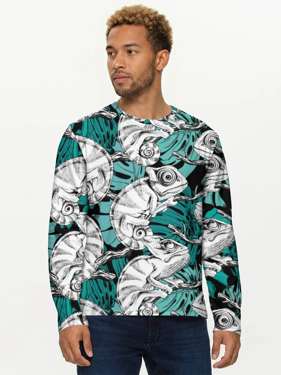 Men's cotton long sleeve shirt