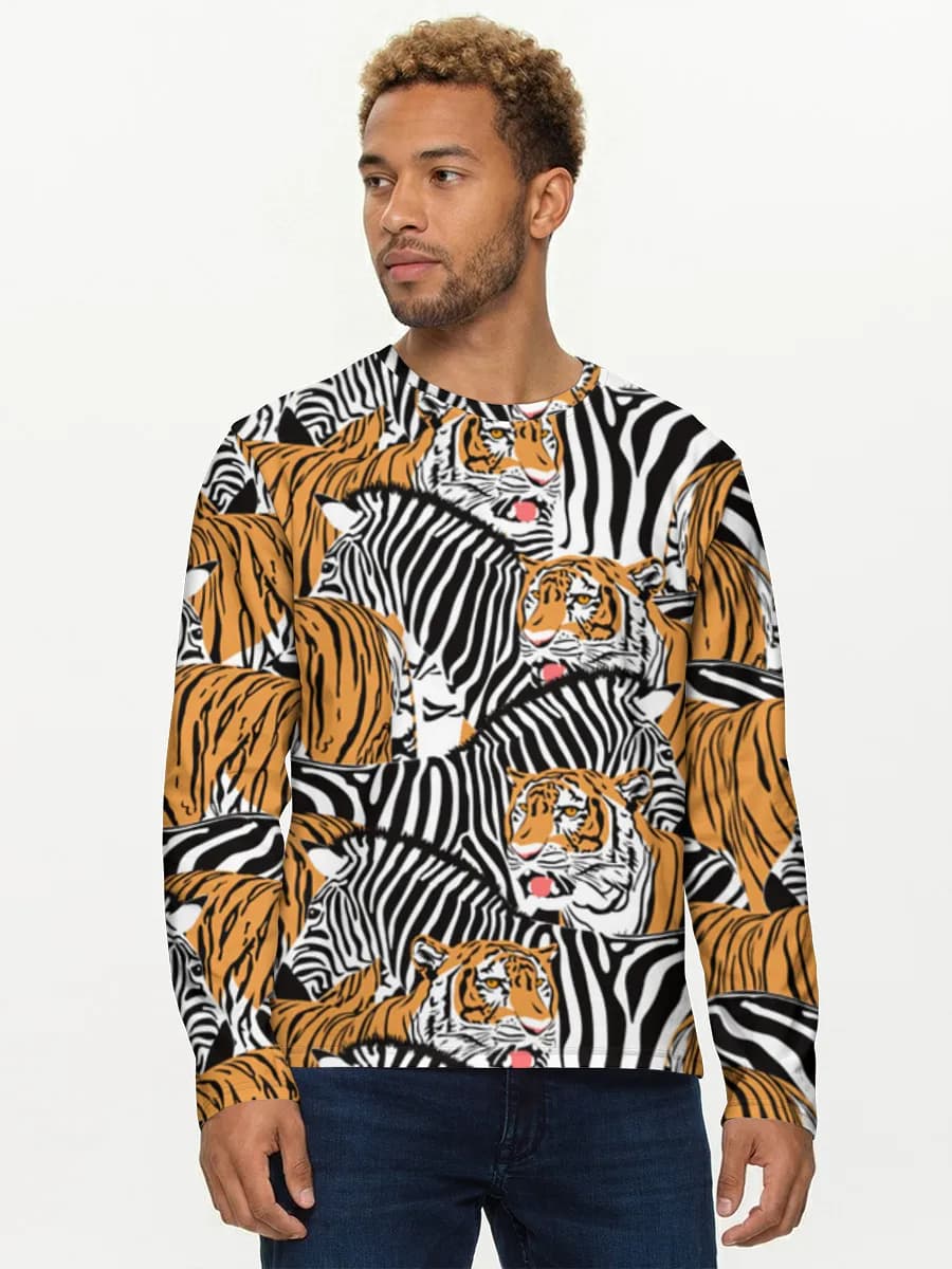 Men's cotton long sleeve shirt