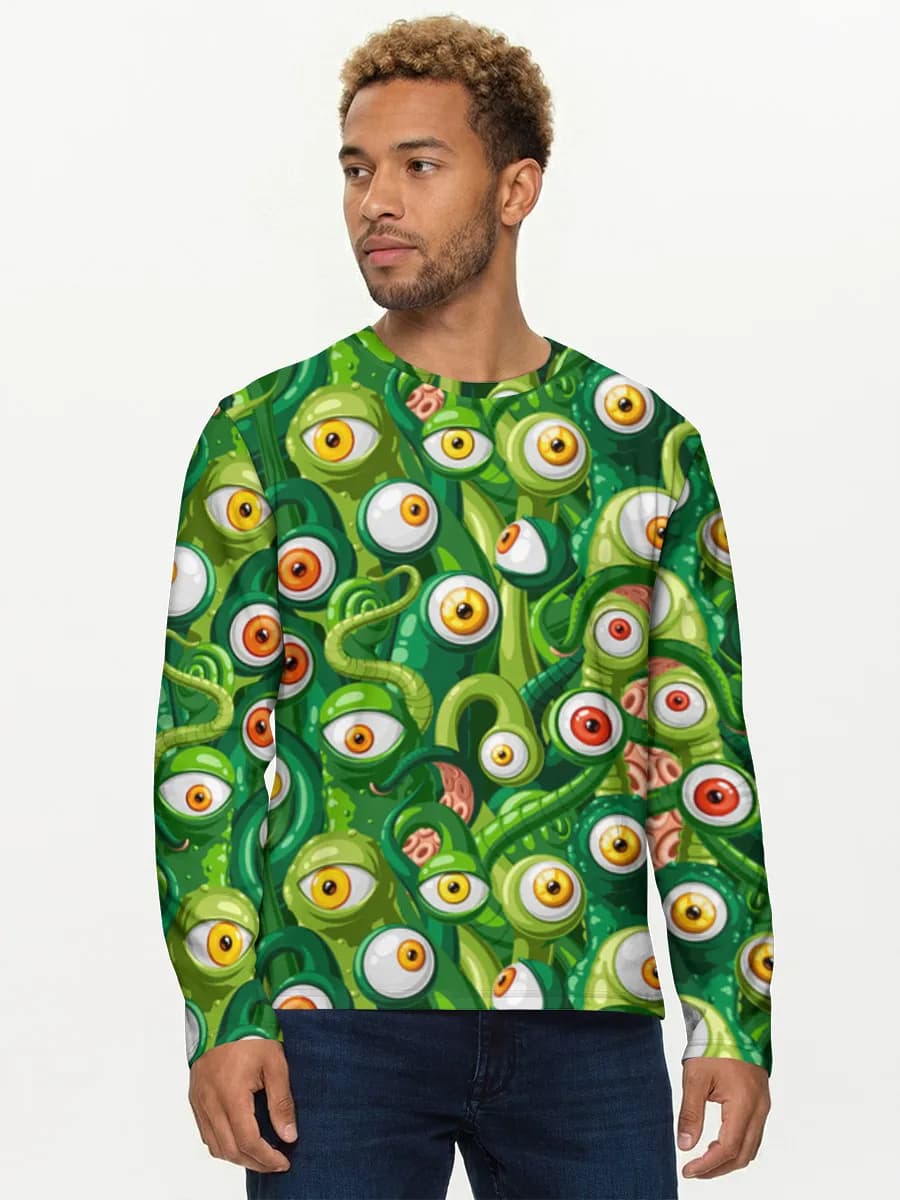 Men's cotton long sleeve shirt
