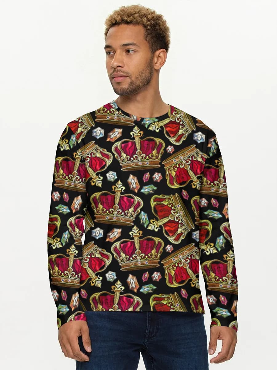 Men's cotton long sleeve shirt