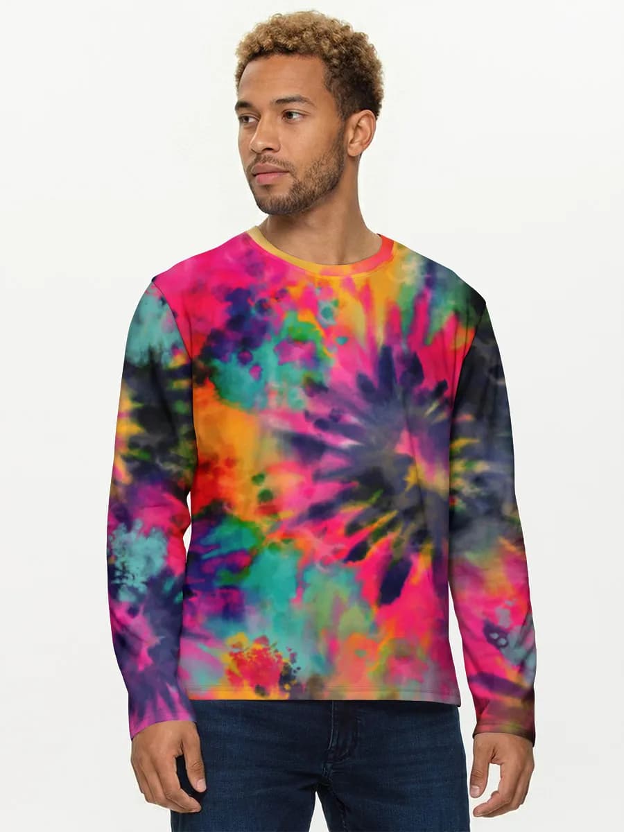 T-shirt Coton Manches Longues Homme