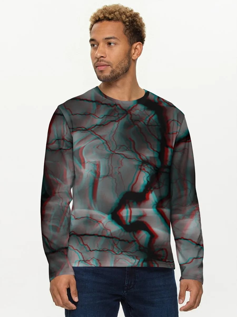 Men's cotton long sleeve shirt