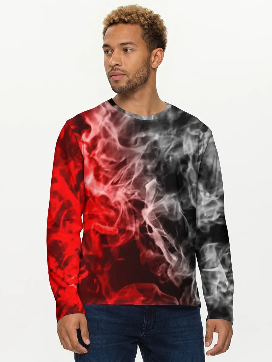 Men's cotton long sleeve shirt