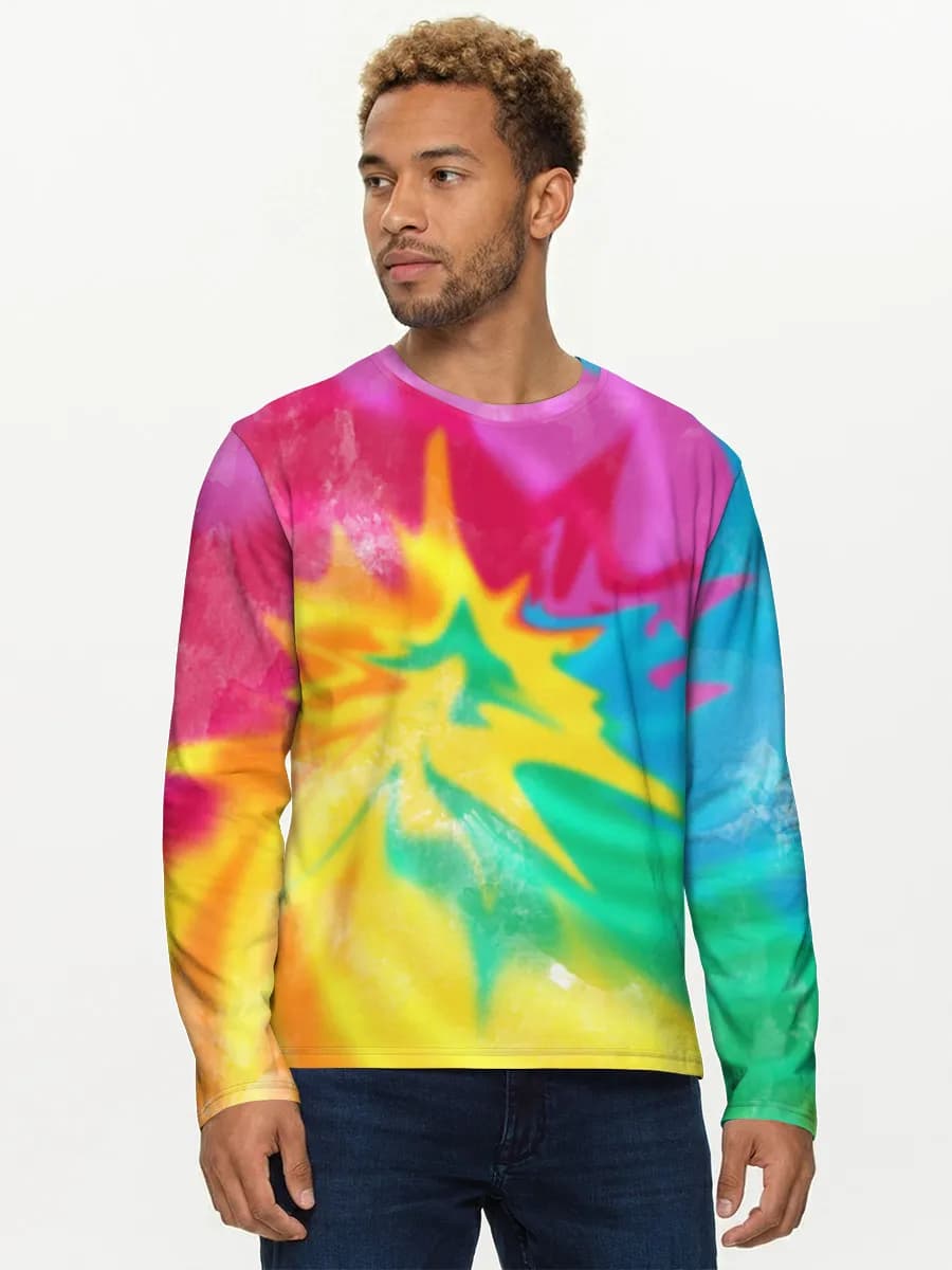 Men's cotton long sleeve shirt
