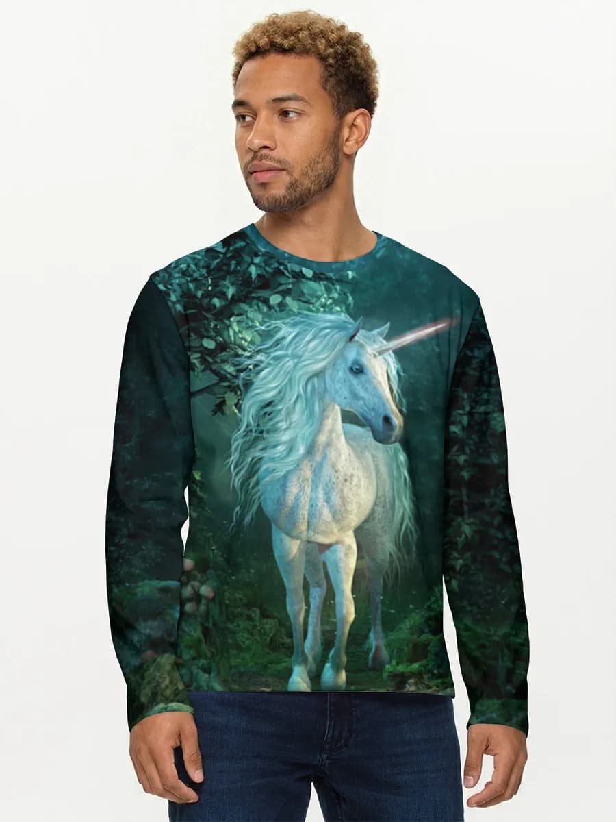 Men's cotton long sleeve shirt
